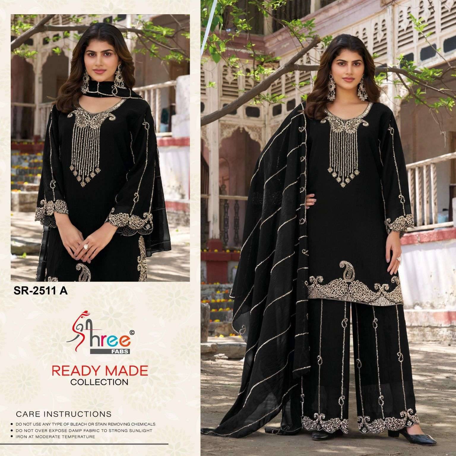 2511 Colors BY Shree fabs 2511 a TO 2511 d SERIES Pakistani Stylish Beautiful Colourful Printed & mass chiffon readymade Dresses At Wholesale Price